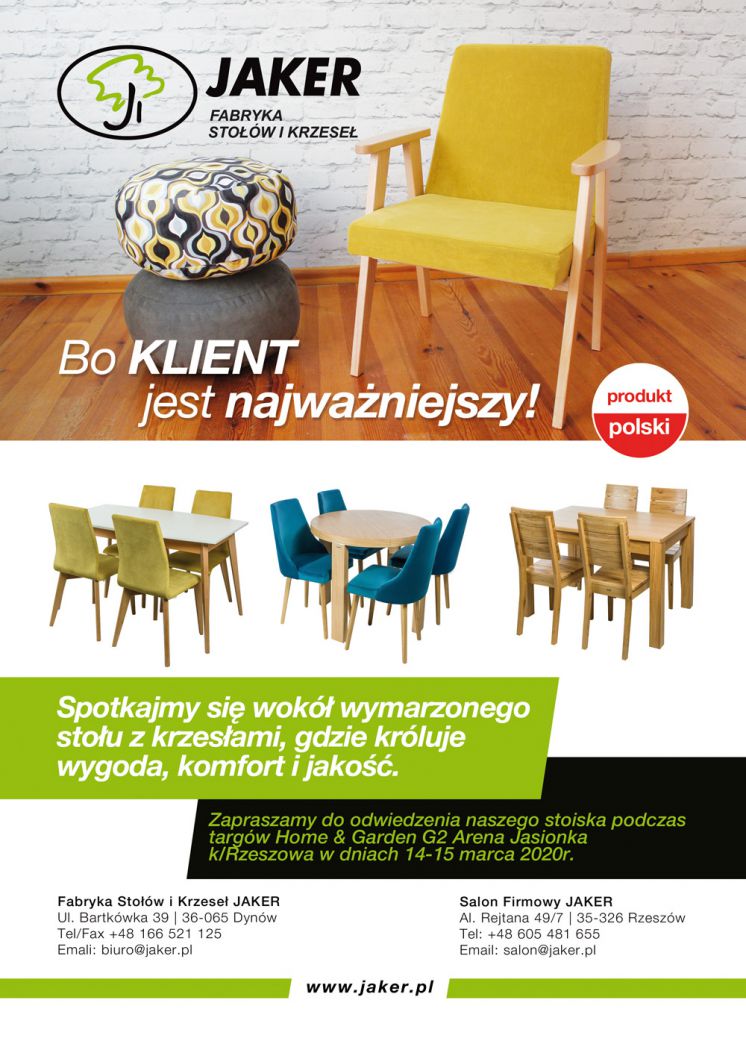 Targi Home Design 4 - 5 LIPCA 2020 - G2 Arena, Jasionka - Rzeszów